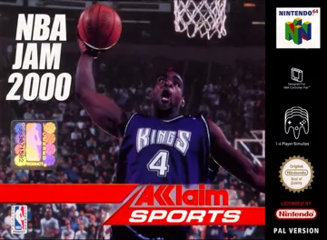 NBA Jam 2000 (Europe) box cover front